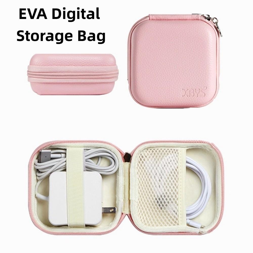 Dust-proof EVA Digital Storage Bag Portable Data Cable Organizer Bag  Electronic Products