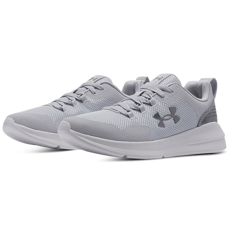Under Armour  Essential Halo Grey White Women Sneakers 3022955-104