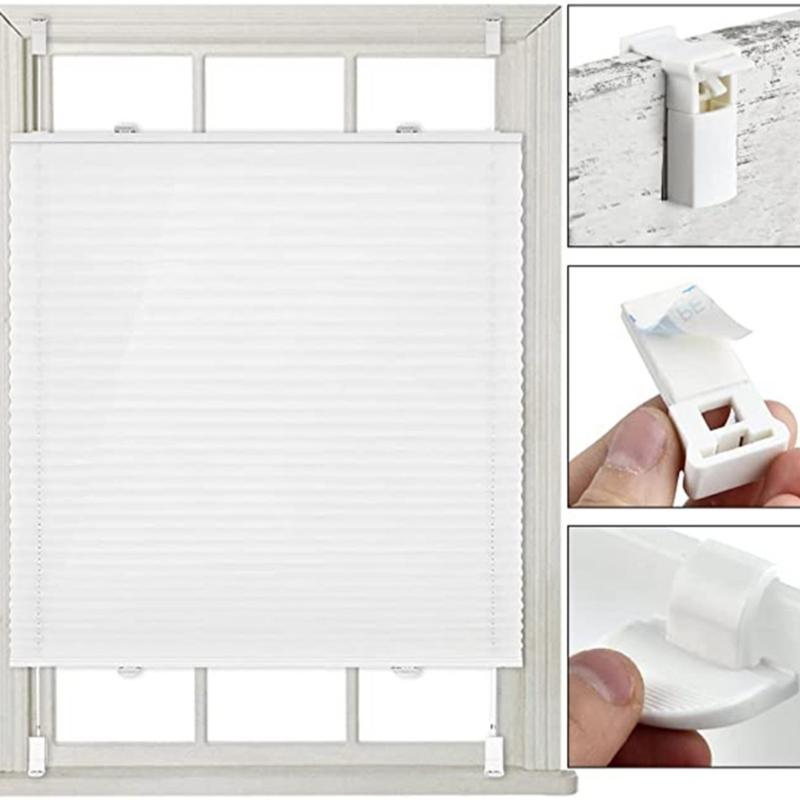 Plastic Blinds Fasteners Set Of 24 Easy Installation Tool Required Home Use