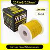 1007 PVC Electronic Wire 16AWG-30AWG Tinned Copper, Flying Lead Aviation Wire