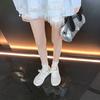 Hot Forrest Gump Shoes Women's 2025 Summer Thin Thick-soled Versatile Lightweight Casual Sports Shoes Breathable Mesh Dad Shoes