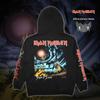 Iron Maiden Flight of Icarus Pullover Hoodie Men Women Oversized Y2k Fleece Pullover Heavy Metal Punk Band Graphic Clothing