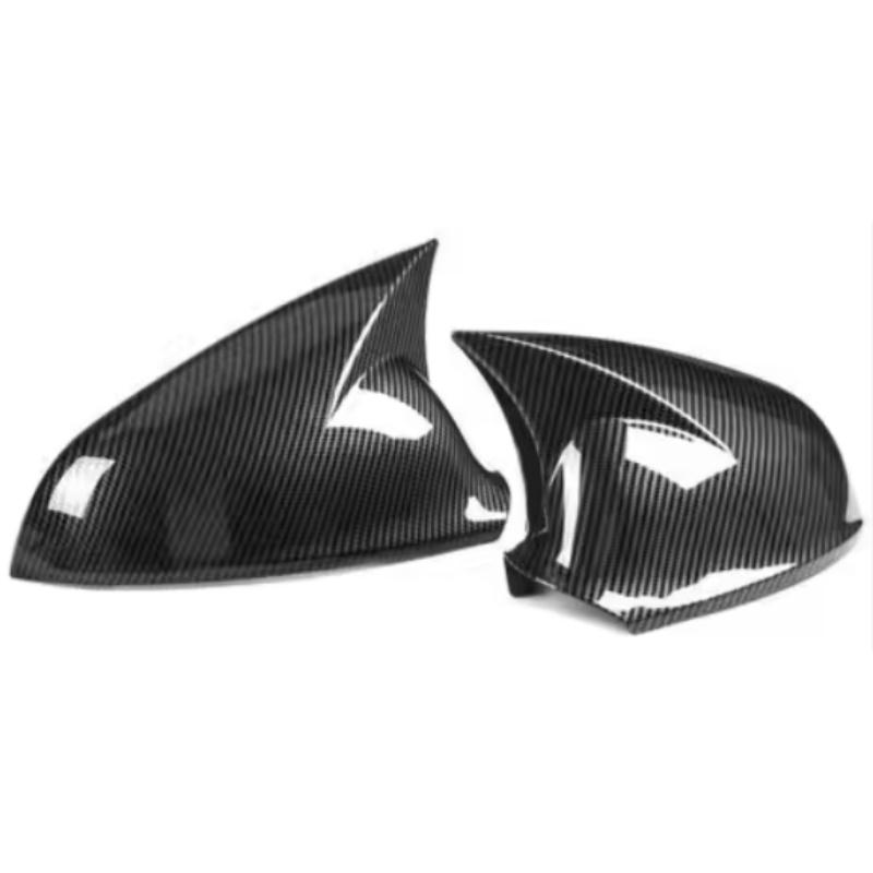 Car Rearview Sticker Side Mirror Cover Wing Cap Exterior Door Case Trim For Opel Vauxhall Astra H MK5 2004-2009 J MK6 2010-2013