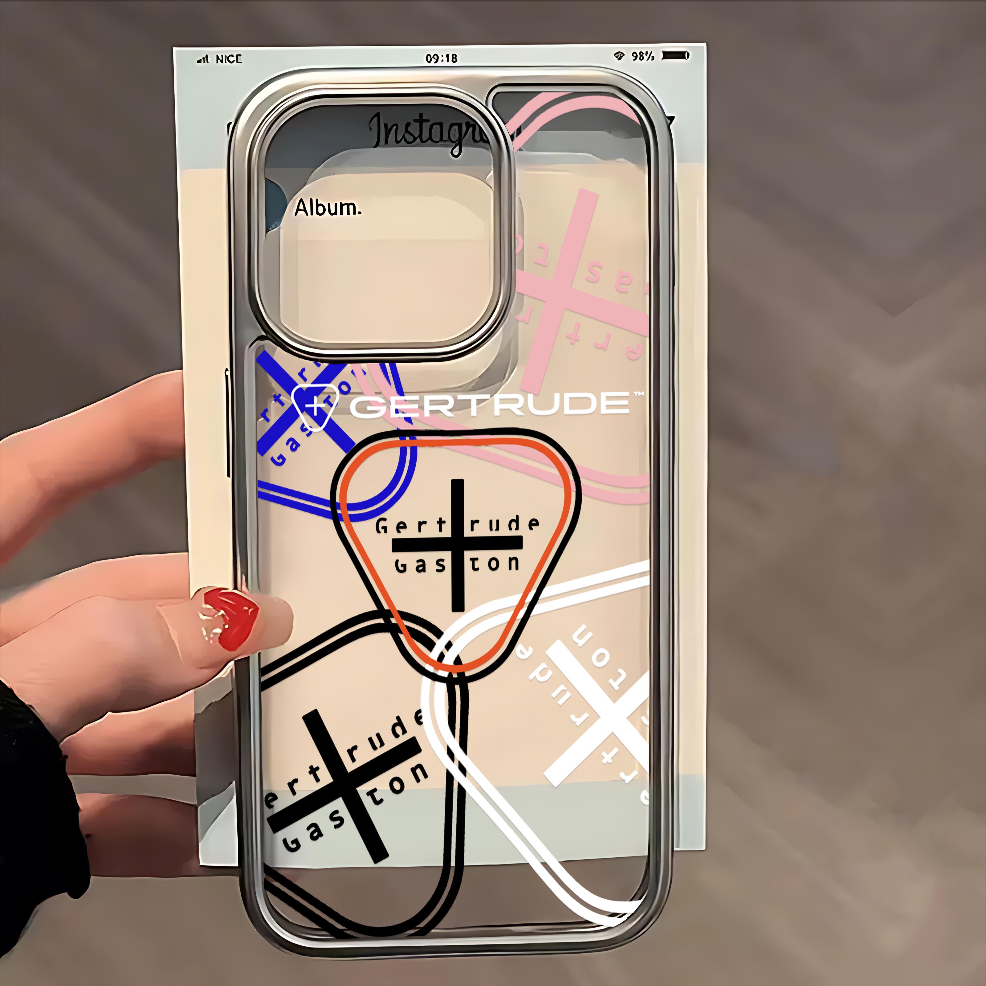 

Fashion Phone Case for IPhone 17 16e 16 15 14 13 12 11 Air Pro Max X XR XSMAX 8 7 Plus Clear Soft G-Gertrudes Back Cover iPhone Air