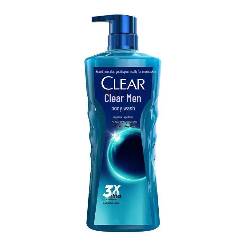 CLEAR Men s Deep Sea Exploration Cologne Shower Gel
