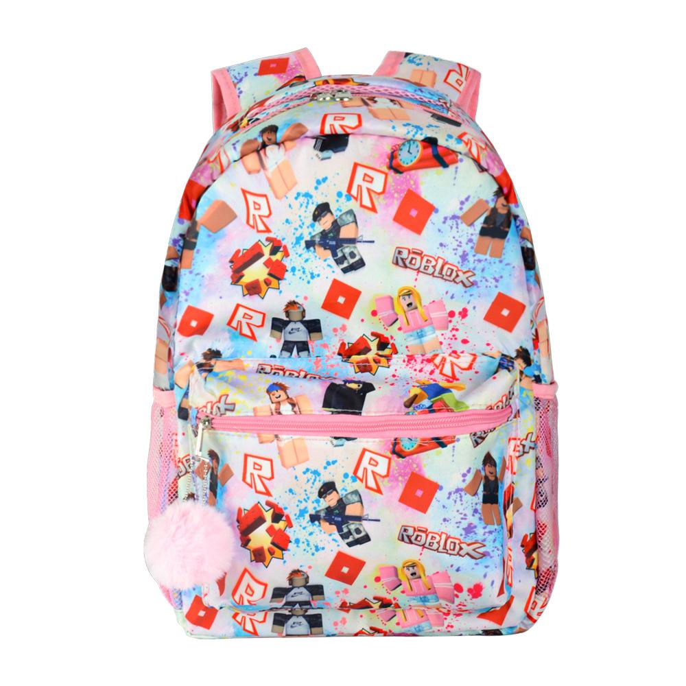 Sac à dos étudiant Roblox Sac à dos imprimé Roblox Sac à dos Mon Monde Sac à dos dessin animé anime pour enfants