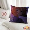 pc Anime HHigurashi When They Cry Pillow Case Fashion Square Pillowcase Bedroom Sofa Room Ins Decoration Leisure