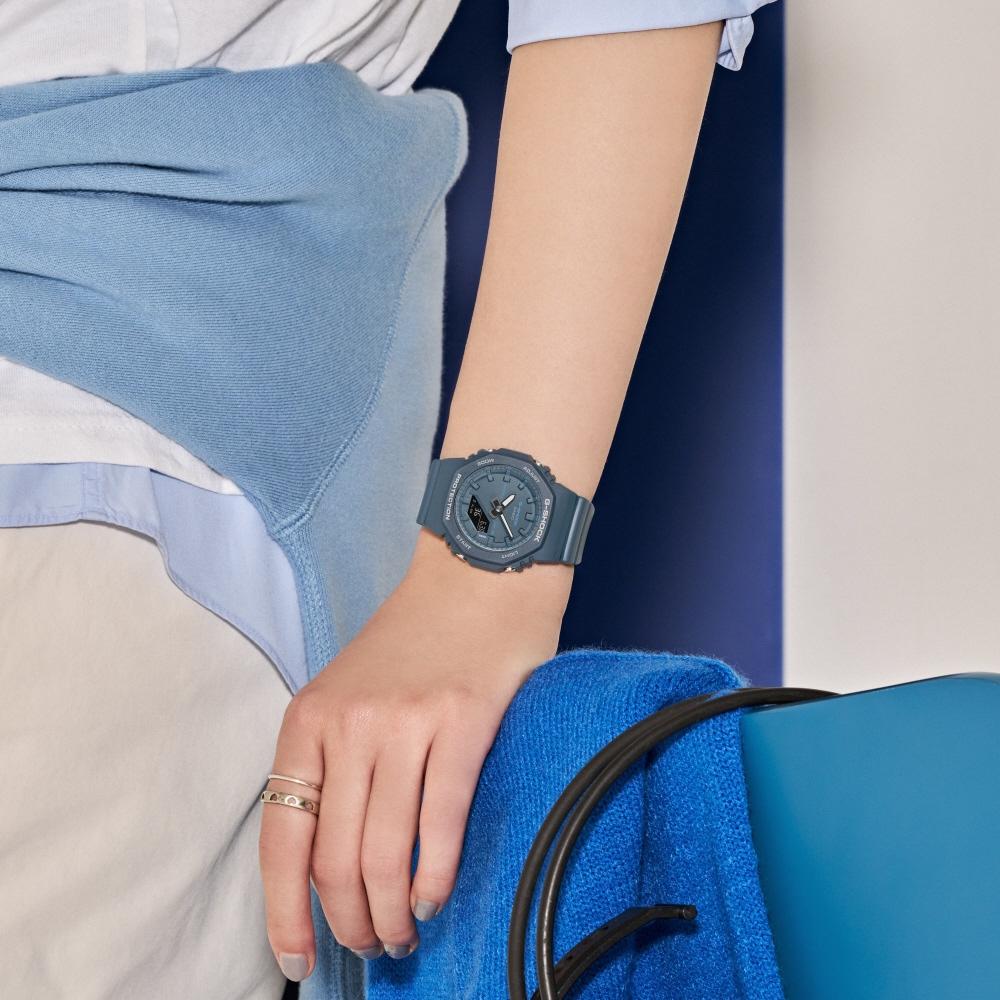Casio G Shock  G Shock  Compact desiGn Blue Gma P2100ba 2ajf