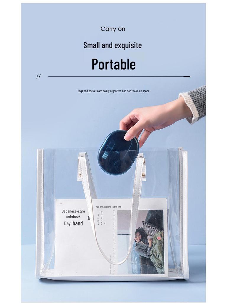 Doppelschichtige magnetische Aufbewahrungsbox mit Spiegel - Tragbare Aufbewahrung für Zahnersatz