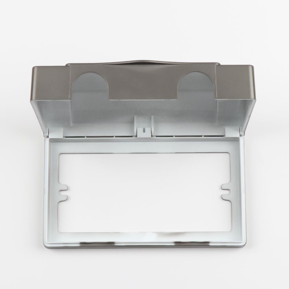 1PC 86 Type Double Socket Protector Electric Plug Cover Child Safety Box Waterproof Box Bathroom Supplies