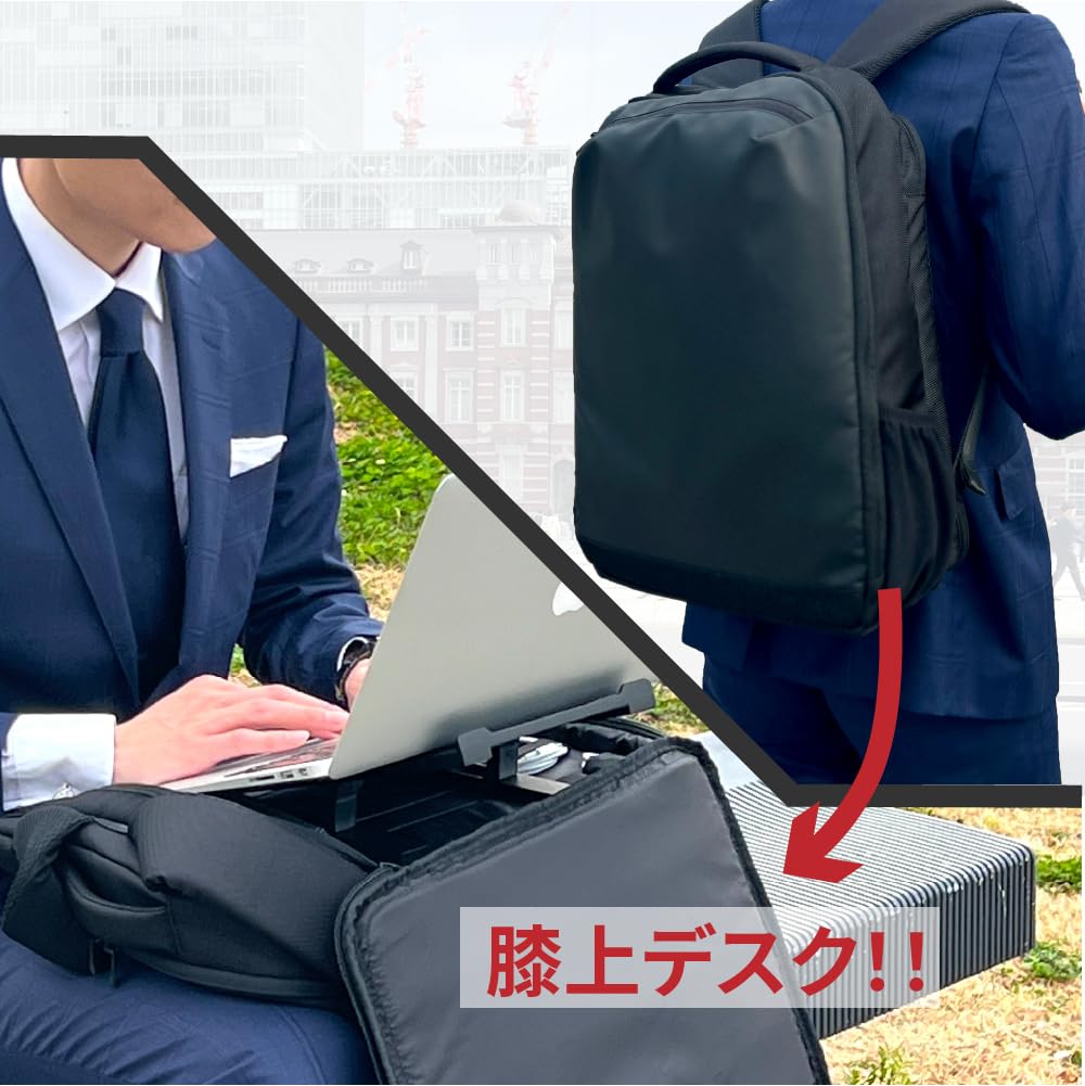 [sion Works] Fourth-Dimensional Bag Hack: Supercharge Your Work Efficiency with This PC Backpack. Work Efficiency Booster, Work Anywhere, Business