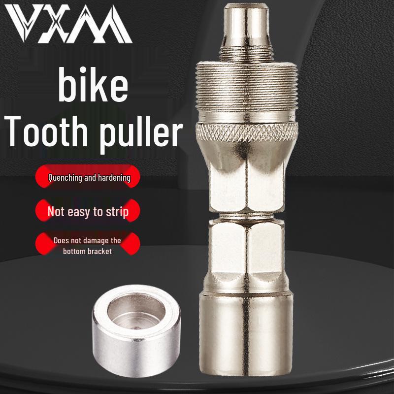 Mountain Bike Crank Puller Tool for Square Hole and Splined Bottom Brackets