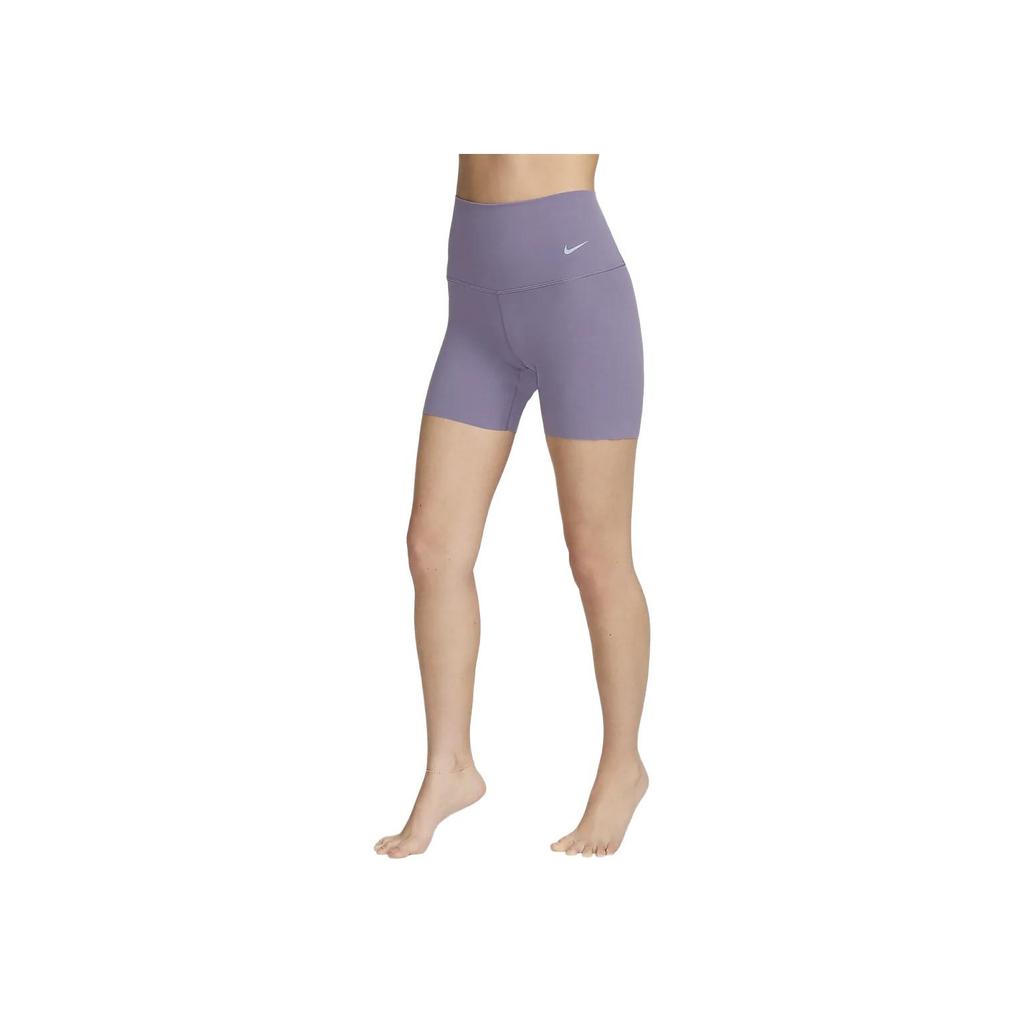 Nike Zenvy Air Series Solid Quick-Dry High-Waisted Casual Comfortable Cycling Pants Women Bottoms Deep-Purple FN3157-509