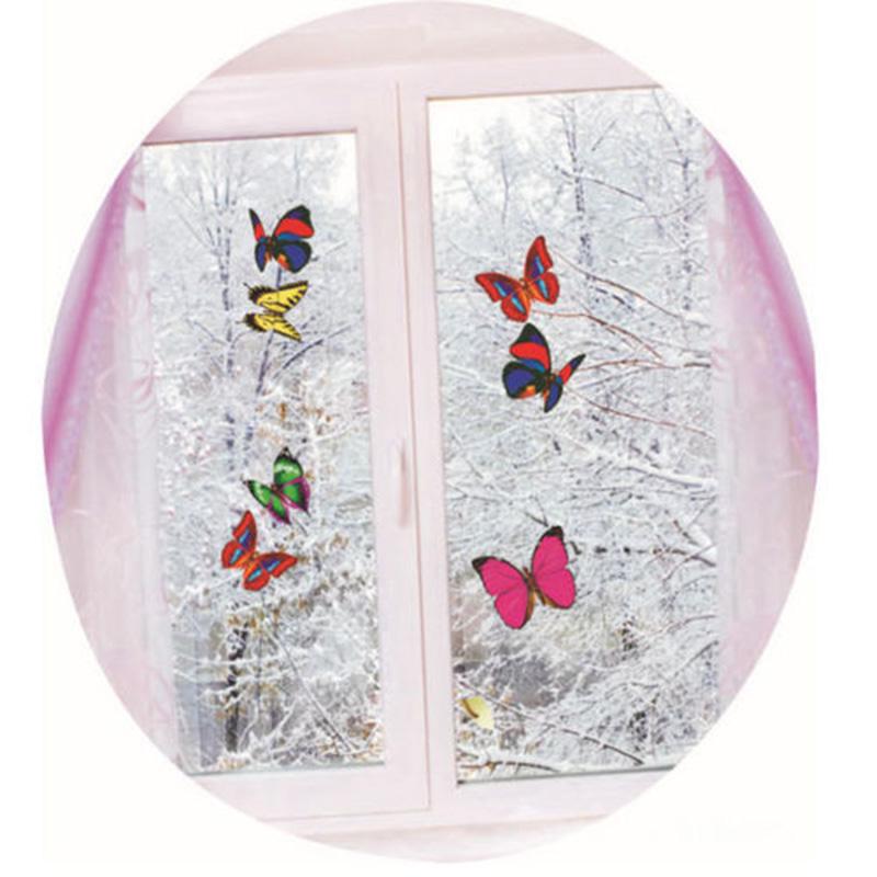 Random Color Plastic Toys LED Colorful Butterfly for Children Bedroom Night Light