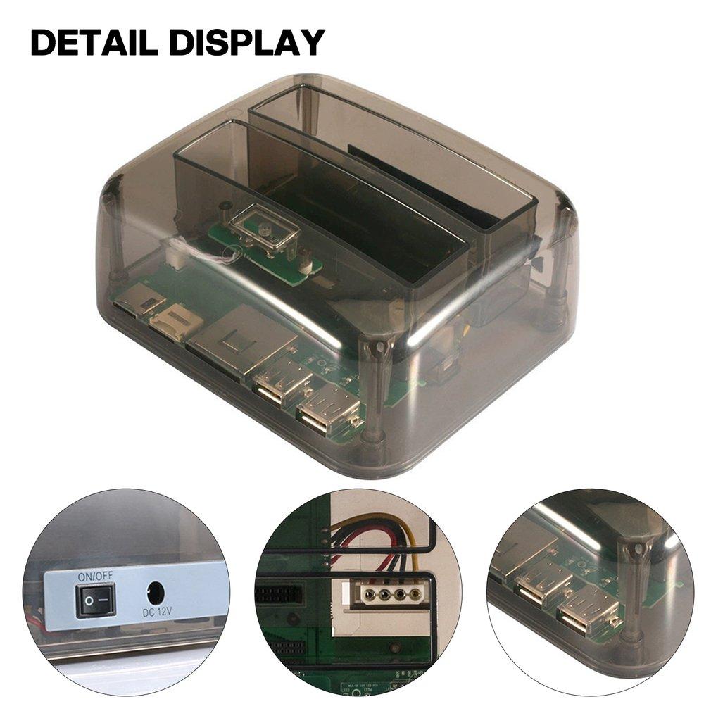 2.5inch/3.5inch USB 3.0 to SATA/IDE Hard Disk Base for HDD Enclosure M2 TF SD Slot Hard Drive Docking Station For TV Laptop
