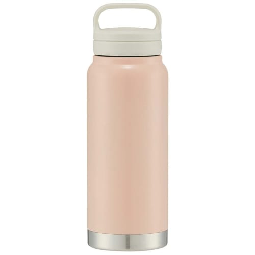 Skater Thermal/Cold Stainless Steel Mug Bottle 500ml with Screw Handle Dull Pink STSC4-A