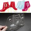 3D Plastic Women Boots Chocolate Mold Lady Shoes Candy Molds Cake Decorating Tools DIY