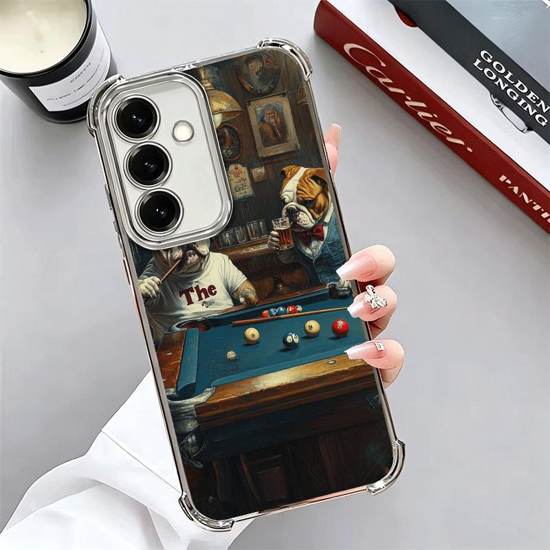 Number Eight Billiard Ball Soft Phone Case For Samsung A17 A27 A07 A37 A57 A16 A56 A15 A55 A14 A54 A13 A53 A26 A36 A25 A35 A24 A