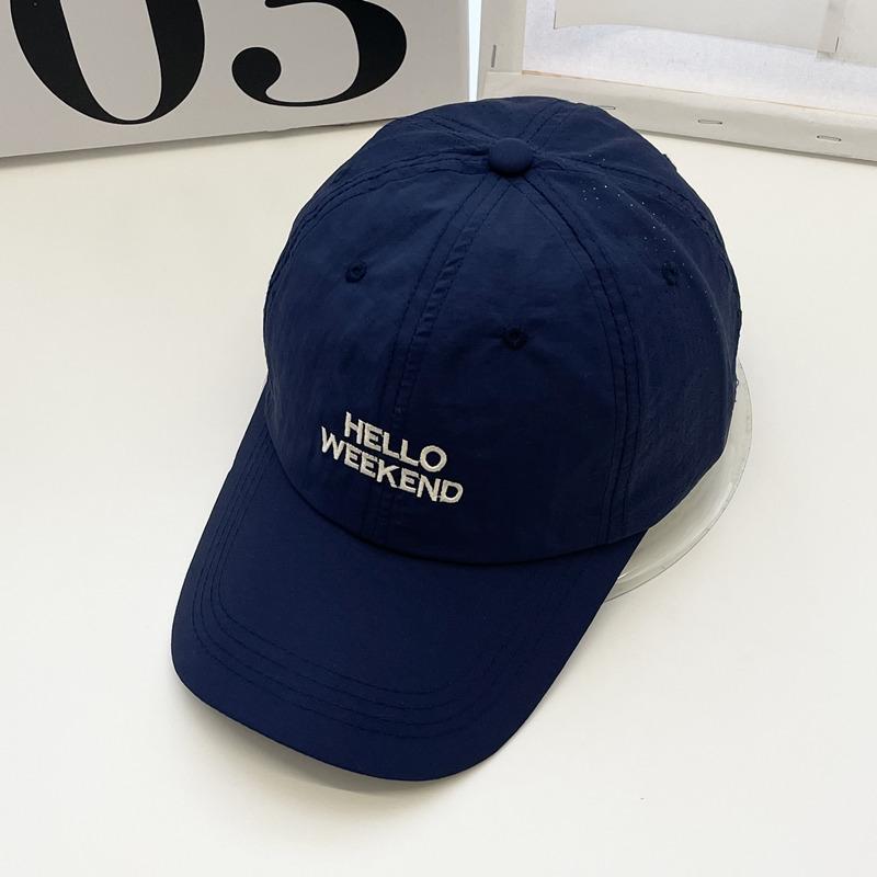 

Quick-drying baseball cap women s 2024 new summer thin breathable sunshade sun protection cap outdoor sports sun hat Adjustable 54-59cm