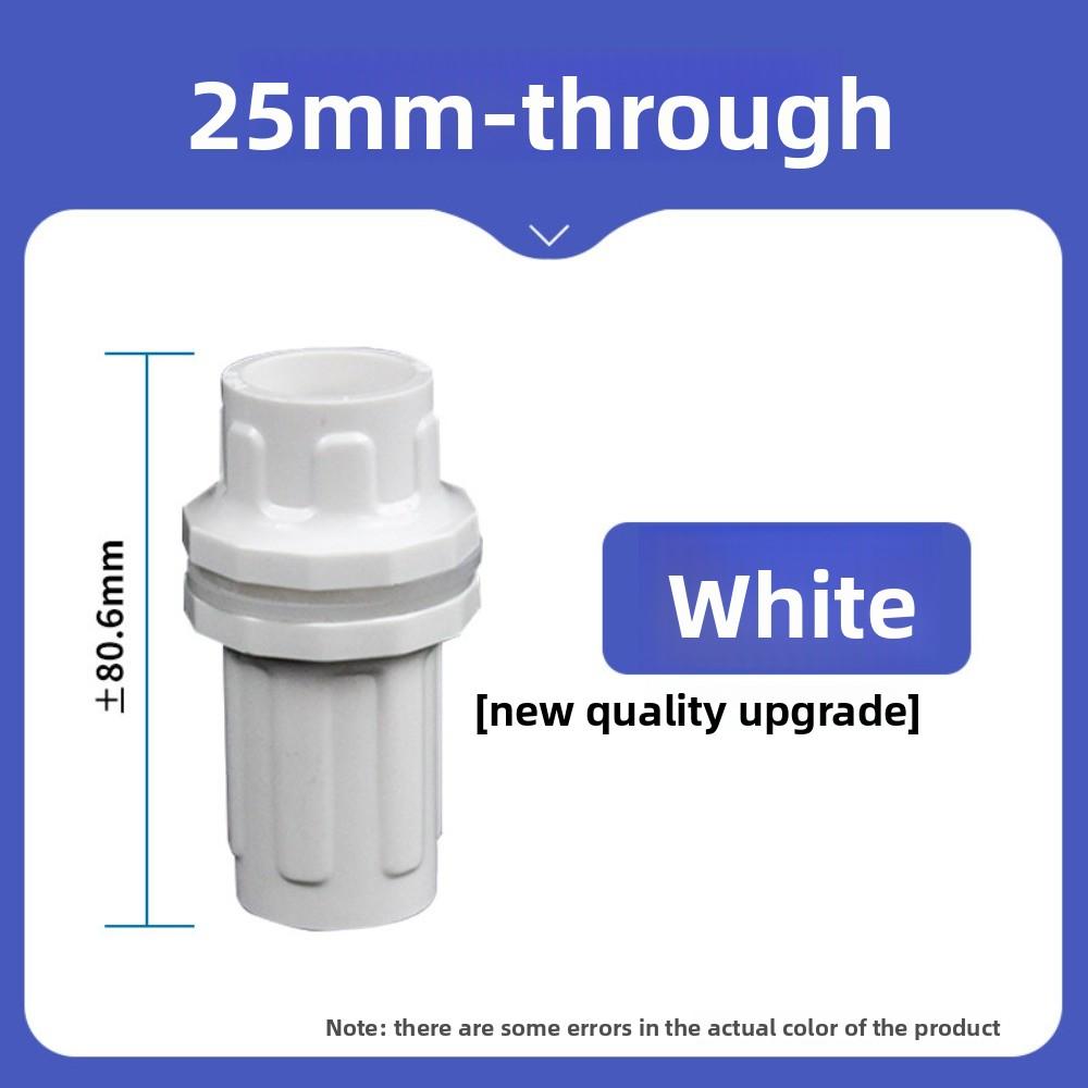 1/2" ~2.5" Außengewinde/Innengewinde auf Innendurchmesser 20~75mm PVC Wasserverbinder Aquarium Fischbecken Bewässerung Wasserrohr Fitting