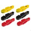 6 Pieces Padded Adjustable Tweezers with Snap Release Clip And