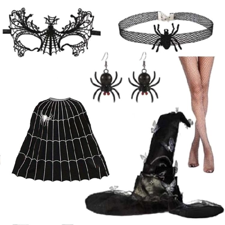 Halloween Witch Cosplay Accessories, Witch Cosplay Costume Accessories for Girl Kid Carnivals, Masquerade, Cosplay Party