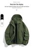 Herren- und Damen-Paar-Windbreaker-Jacke zum Bergsteigen - Lässige Herbst-/Winter-Outdoor-Shell-Oberbekleidung.