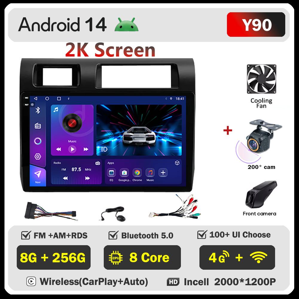 For Toyota Land Cruiser 70 Series LC70 LC71 LC76 LC78 LC79 Carplay Auto Screen Wireless Android Auto Car Intelligent Systems DSP