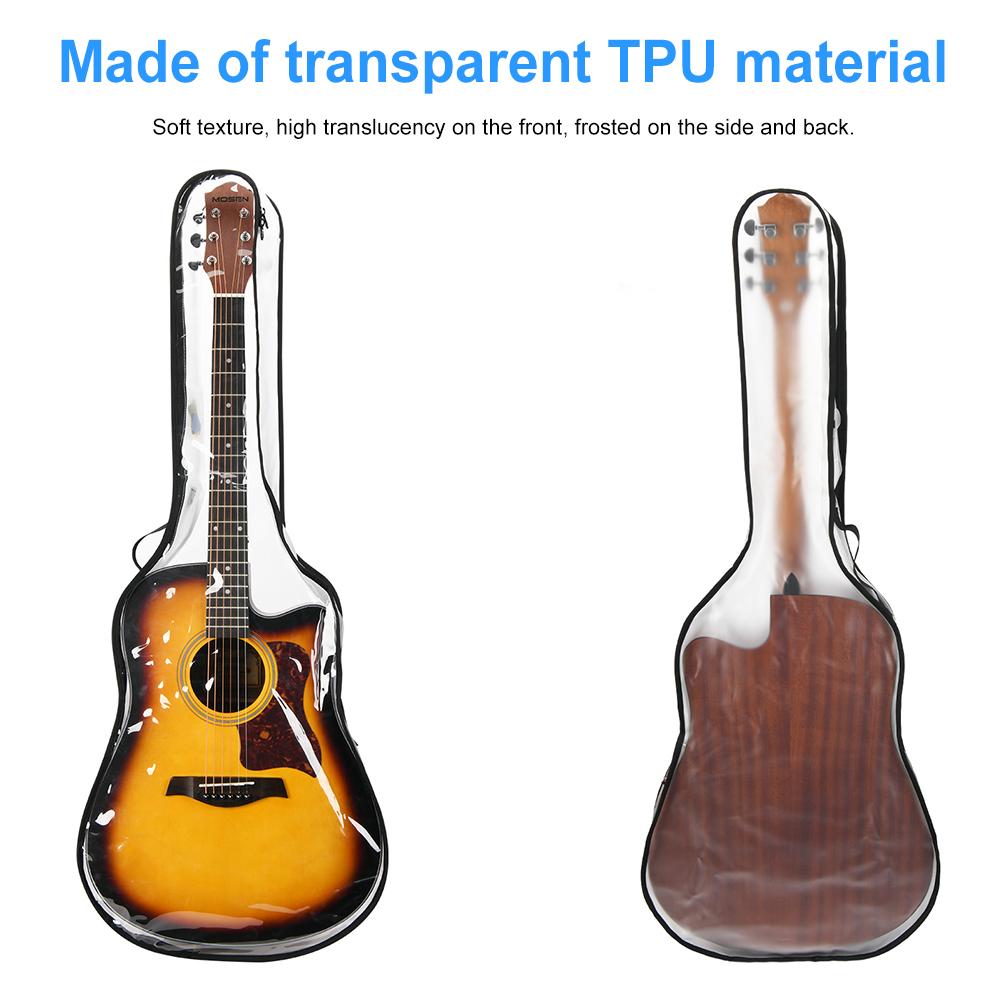 40/41 Inch Padded Soft Guitar Case Soft Electric Guitar Case Electric Guitar Dust Cover For Acoustic Classical Electric Guitars
