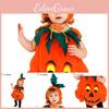 Adorable Orange Pumpkin Costume For Kids Perfect For Halloween Parties And Events