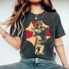 Plus Size Summer Womens Vintage Resident Evil Leon Kennedy TShirt Cotton Breathable Stylish Versatile Street Style Oversized