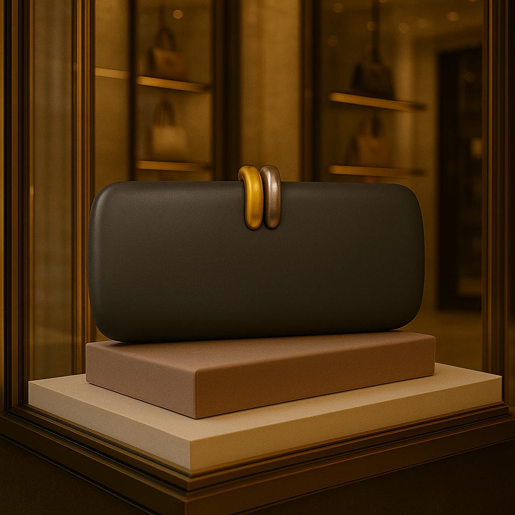 Pochette in PU Stile Europeo e Americano: Borsa a tracolla e a spalla versatile da sera
