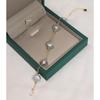 Meier Baroque Gray Pearl Bracelet Women's 925 Sterling Silver Plated 18k Gold Bracelet