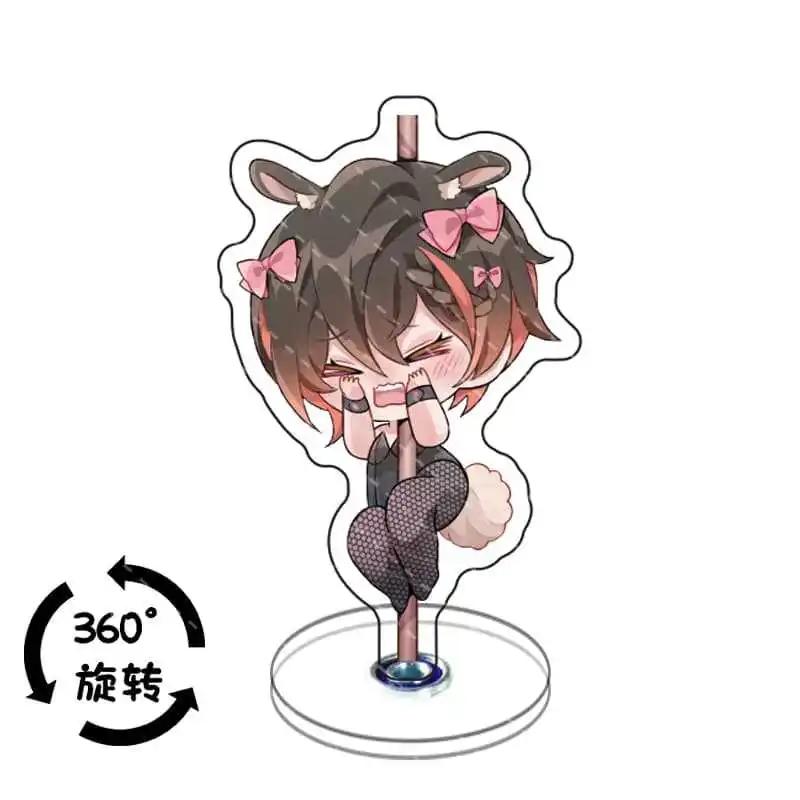 Creative Cartoon Game Anime NU: Carnival Love Pop Acrylic Stand Aster Figure Eiden Statue Garu Desk Ornaments Fans Collect Gifts