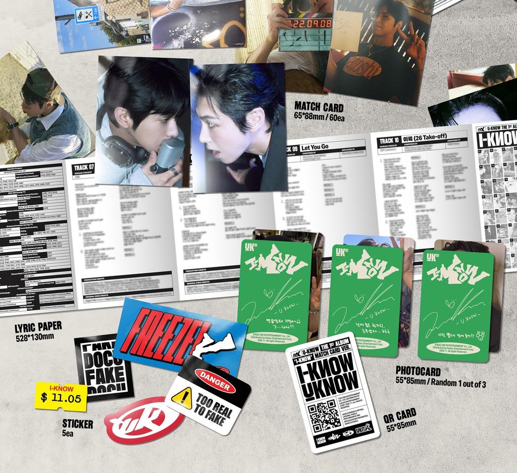 U-KNOW (TVXQ) [I-KNOW] (Match Card Ver.) + Free Gift