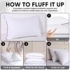 UFIST 1pc/2pcs Luxury Pillow, High Pillow Core, No Collapse Deep Sleep Neck Support  All Seasons Luxury, Five-star Hotel Quality