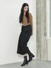 Muse By Rose Arve Draped Wrap Skirt (Black)