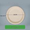 Eco-Friendly Disposable Paper Plates for BBQ, Cake, DIY Crafts, and Kindergarten - Thickened Round and Square Shapes