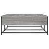  Coffee Table, Grey Sonoma Oak, 100x99x40 Cm