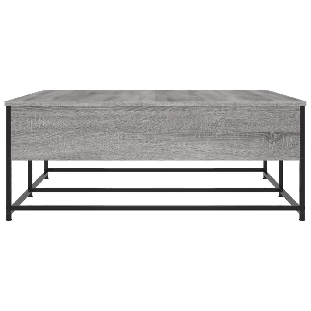  Coffee Table, Grey Sonoma Oak, 100x99x40 Cm