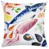 Ocean Starfish Shell Marine Life Print Pattern Cushion Cover Home Sofa Decoration Square Pillow Pillow Cover