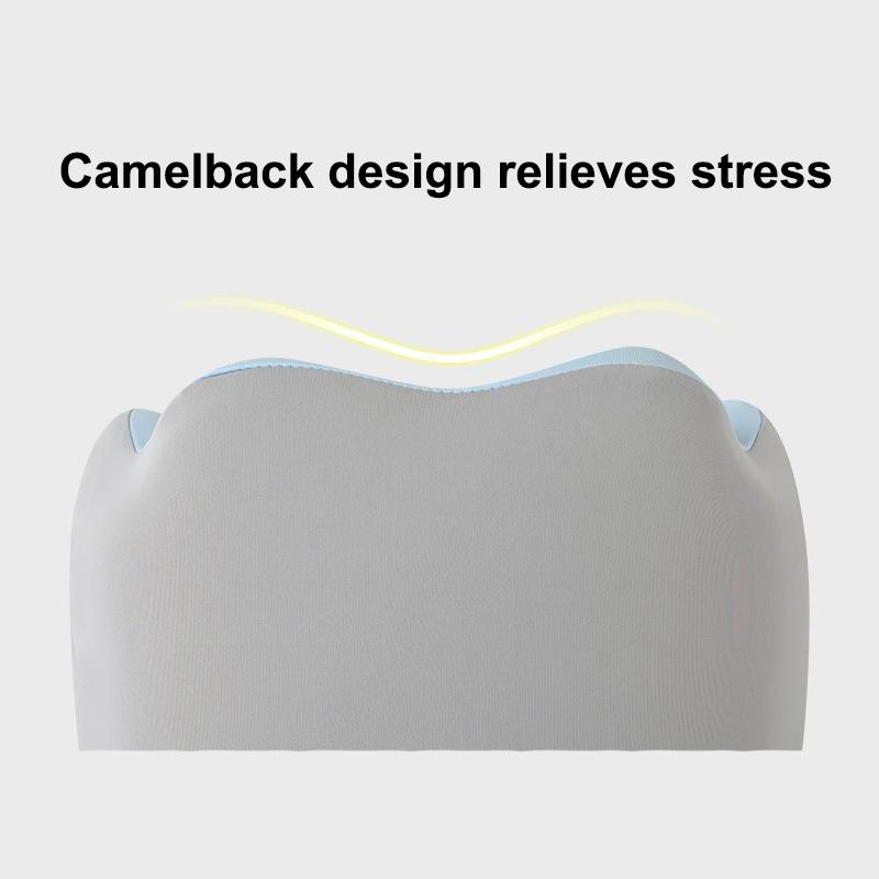 Reise Massage Memory Baumwolle U-förmiges Kissen Weich Tragbar Aufbewahrung Nackenstütze Schutz Waschbar Flugzeugkissen Wirbelsäulenpflege