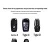 Suede Shell Buckle Case for Ford Mondeo, Edge, Explorer, Focus Keys