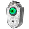 Halloween OneEyed Doorbell Decoration Door Hanging Doorbell Eyeball with Sound(White )