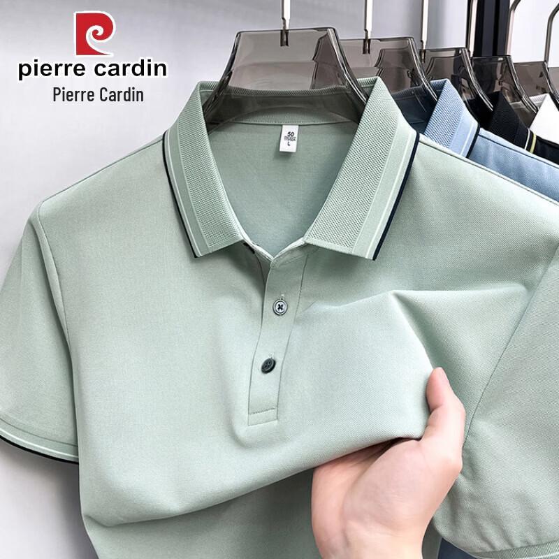 

Чоловіча літня сорочка-поло Pierre Cardin зі змішаної шовкової тканини L