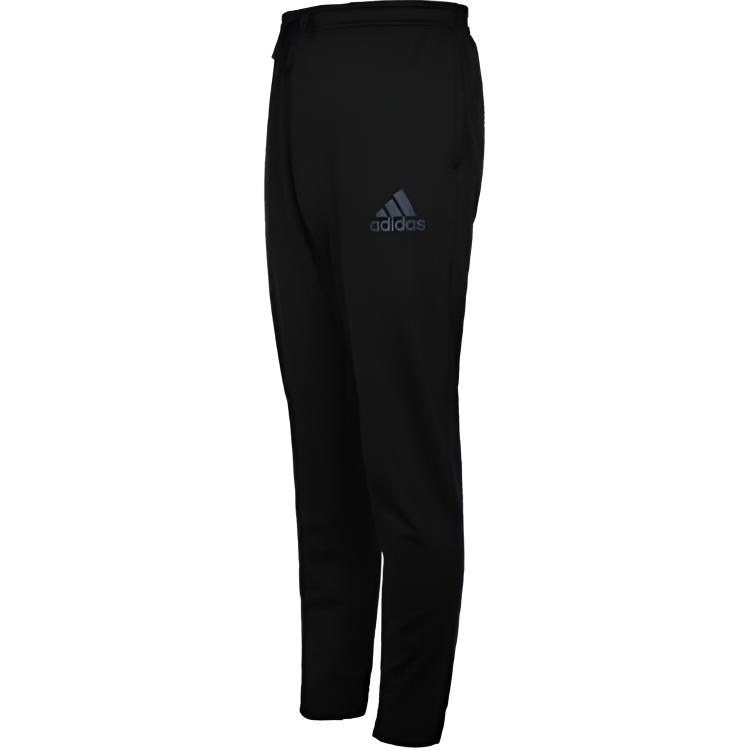 Adidas Clima Heat Fashion Versatile Casual Solid Color Knitted Sports Pants Men Pants Black BR3755