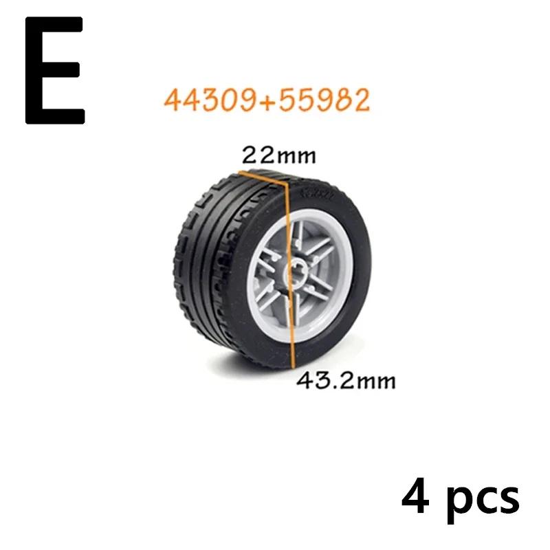 MOC Constructing Blocks Technical Car Front Suspension Steering System Components Kit DIY Bricks Truck PF Servo Motor Tire Leduo