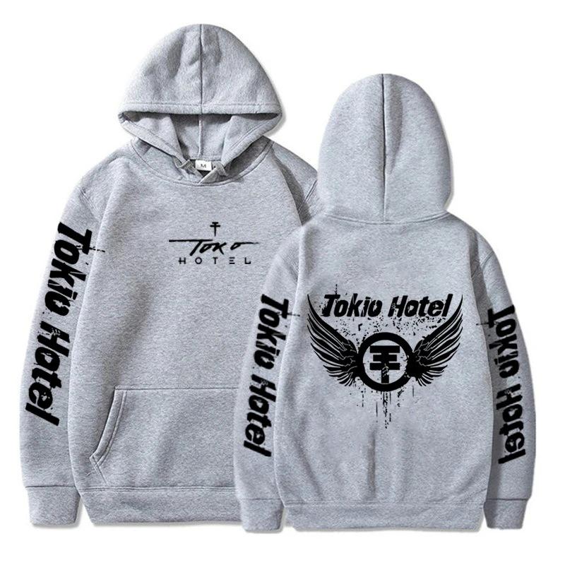 New Hoodies Tokio Hotel Sweatshirts Hoodies Tokio Unisex Autumn Winter Fleece Streetwear Tops