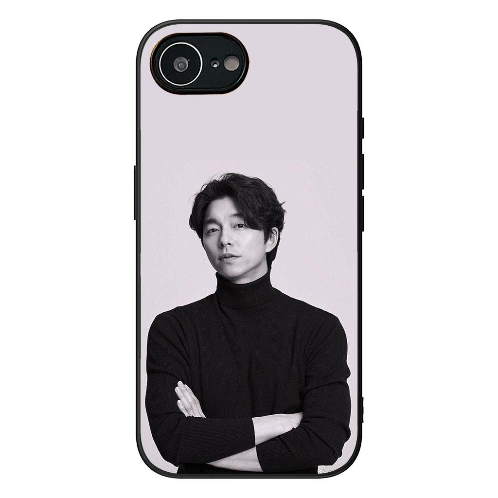 

Чехол для Apple iPhone 16 15 14 Plus 13 12 Mini 17 Pro Max + ProMax 16E Air 16+ 15+ Coque Чехол для телефона Gong Kpop Yoo iPhone 16e