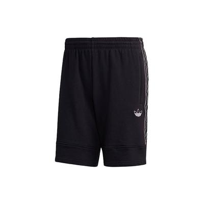 Originals Trefoil Casual Striped Shorts Herren Unterteile Schwarz GN2468